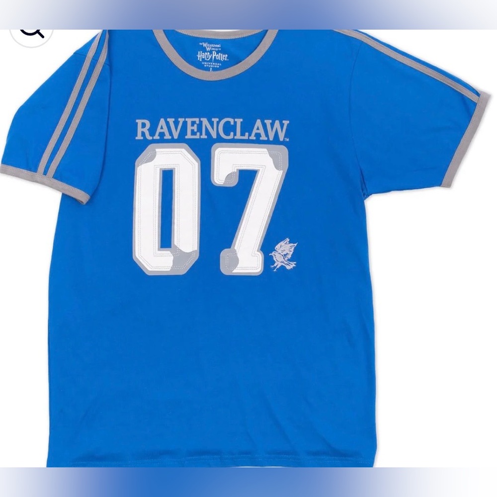 Universal Studios Harry Potter Ravenclaw Jersey T-Shirt Graphic Tee - NWOT